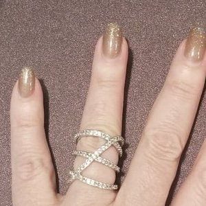 White Sapphires Ring